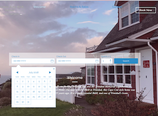 Trinidad Bay Bed & Breakfast Hotel Mobile Calendar